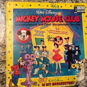 Walt Disney's Mickey Mouse Club Vinyl Record